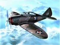 SH72262  авиация  P-35 "War games and War Training"  (1:72) 859407108353