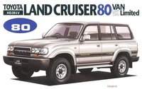 03795  автомобили и мотоциклы  Toyota Land Cruiser 80 Van VX Limited HDJ81V  (1:24) 4968728037950