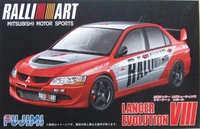 03817  автомобили и мотоциклы  Ralliart Lancer Evolution VIII  (1:24) 4968728038179