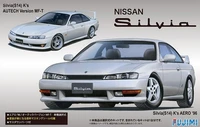 03927  автомобили и мотоциклы  Nissan Silvia S14 K's Aero'96  (1:24) 4968728039275