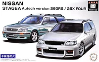 04613  автомобили и мотоциклы  Nissan Stagea Autech Version 260RS/25X Four  (1:24) 4968728046136