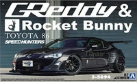 05094  автомобили и мотоциклы  Toyota 86 '12 Greddy &amp; Rocket Bunny  (1:24) 2000000105321