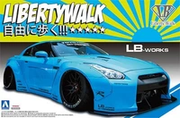 05402  автомобили и мотоциклы  LB Works R35 GT-R Ver.1  (1:24) 4905083054024