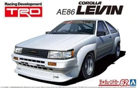 05798  автомобили и мотоциклы  TRD AE86 Toyota Corolla Levin  (1:24) 2000000195575