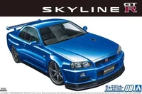 05858  автомобили и мотоциклы  Nissan BNR34 Skyline GT-R V-Spec II '02  (1:24) 2000000161334