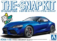 05889  автомобили и мотоциклы  Toyota GR Supra (Deep Blue Metallic) - SNAP KIT  (1:32) 4905083058893