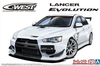 05897  автомобили и мотоциклы  C-West CZ4A Lancer Evolution X  (1:24) 4905083058978
