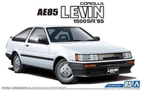 05968  автомобили и мотоциклы  Toyota Corolla Levin AE85 1500SR '85  (1:24) 4905083059685