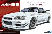 05986  автомобили и мотоциклы  Nissan Mine's BNR34 Skyline GT-R '02  (1:24) 4905083059869