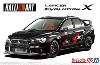 05987  автомобили и мотоциклы  RALLIART CZ4A Lancer Evolution X  (1:24) 4905083059876