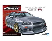 06149  автомобили и мотоциклы  C-WEST BNR34 Skyline GT-R '02  (1:24) 2000000195681