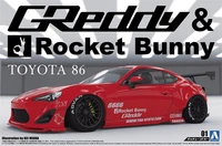 06186  автомобили и мотоциклы  Toyota 86 '12 GReddy&amp;Rocket Bunny Enkei Ver.  (1:24) 4905083061862