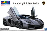 06202  автомобили и мотоциклы  Lamborghini Aventador Gun metallic '11  (1:24) 4905083062029