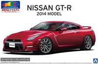 06245  автомобили и мотоциклы  NISSAN GTR R35 14 Gold flake Red Pearl  (1:24) 4905083062456