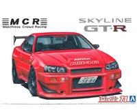 06351  автомобили и мотоциклы  Nissan Skyline GT-R R34 MCR  (1:24) 4905083063514