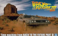 06438  автомобили и мотоциклы  Time machine from Back to the Future part III  (1:24) 4905083064382