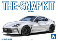 06460  автомобили и мотоциклы  Toyota GR-86 (Crystal White Pearl)  (1:32) 4905083064603