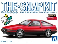 06468  автомобили и мотоциклы  Toyota Sprinter Trueno (Red)  (1:32) 4905083064689