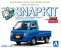 06577  автомобили и мотоциклы  Subaru SAMBAR Truck (WR Blue Limited)  (1:32) 4905083065778
