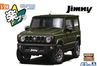 06595  автомобили и мотоциклы  JB64 Jimny 2018 / Jungle Green  (1:24) 4905083065952