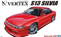 06989  автомобили и мотоциклы  Nissan Silvia S13 Vertex  (1:24) 4905083069899