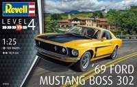 07025  автомобили и мотоциклы  '69 Ford Mustang Boss 302  (1:25) 4009803070254