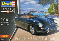 07043  автомобили и мотоциклы  Porsche 356 C Cabriolet  (1:16) 4009803070438