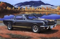 07242  автомобили и мотоциклы  Shelby Mustang GT350H  (1:24) 4009803072425