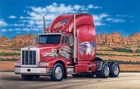 0740  автомобили и мотоциклы  CLASSIC PETERBILT 377 A/E (1:24) 8001283807401