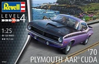 07664  автомобили и мотоциклы  Plymouth AAR Cuda 1970  (1:24) 2000000176253