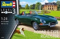 07687  автомобили и мотоциклы  Jaguar E-Type Roadster  (1:24) 4009803007687