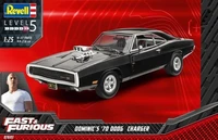 07693  автомобили и мотоциклы  Fast &amp; Furious - Dominic's 1970 Dodge Charger  (1:24) 4009803076935