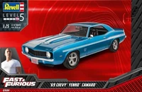 07694  автомобили и мотоциклы  Fast &amp; Furious - 1969 Chevy Camaro Yenko  (1:24) 4009803007694