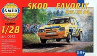 0972  автомобили и мотоциклы  Skod@ Favorit Rallye 96 Kliklak  (1:28) 8594877009720