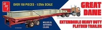 1111  автомобили и мотоциклы  Great Dane Extendable Flat Bed Trailer  (1:25) 849398026199