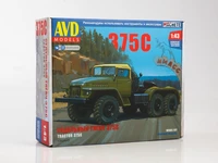 1392AVD  автомобили и мотоциклы  Седельный тягач 375С  (1:43) 4610045013925