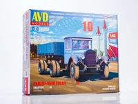 1577AVD  автомобили и мотоциклы  З&amp;С-10 с полуприцепом   (1:43) 4610045015776