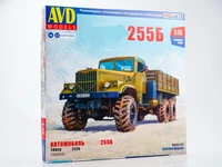 1582AVD  автомобили и мотоциклы  КР@З-255Б бортовой  (1:72) 4610045015820