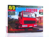 1613AVD  автомобили и мотоциклы З&amp;Л-230100 бортовой   (1:43) 4610045016131