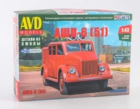 1653AVD  автомобили и мотоциклы  АШП-6 (51)  (1:43) 4610045016537