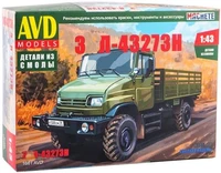 1661AVD  автомобили и мотоциклы  З&amp;Л-43273Н  (1:43) 4610045016612