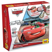 2021  автомобили и мотоциклы  настольная игра  "Улетные гонки" 4600327020215
