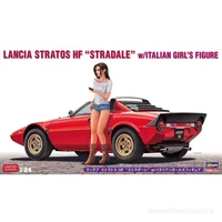20543  автомобили и мотоциклы  Lancia Stratos HF "Stradale" w/Italian Girl's Figure  (1:24) 2000002214915