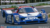 21131  автомобили и мотоциклы  Calsonic Nissan R91CP Historic Car series 31  (1:24) 4967834211315