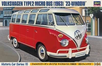 21210  автомобили и мотоциклы  Volkswagen Type2 Micro Bus (1963) '23-window'  (1:24) 4967834211100
