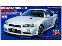 24258  автомобили и мотоциклы  Nissan Skyline GT-R V spec II  (1:24) 2000000062198