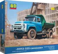 3504AVD  автомобили и мотоциклы З&amp;Л- ММЗ-555  (1:35) 4610045035040