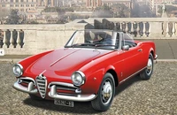 3653  автомобили и мотоциклы  ALFA ROMEO GIULIETTA SPIDER 1300  (1:24) 8001283036535