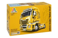 3898  автомобили и мотоциклы  IVECO Stralis Yellow Devil (1:24) 2000002096214