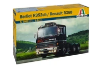 3902  автомобили и мотоциклы  BERLIET R352ch / RENAULT R360  (1:24) 8001283039024